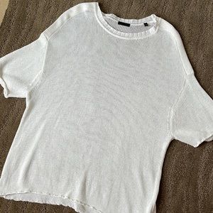 ATM beautiful oversized 100% cotton knit loose top